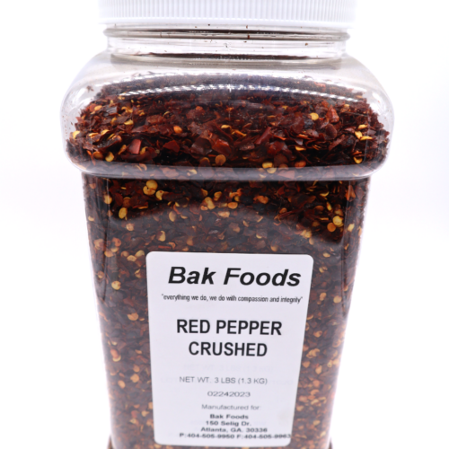 Crushed Red Pepper 3lb Tub