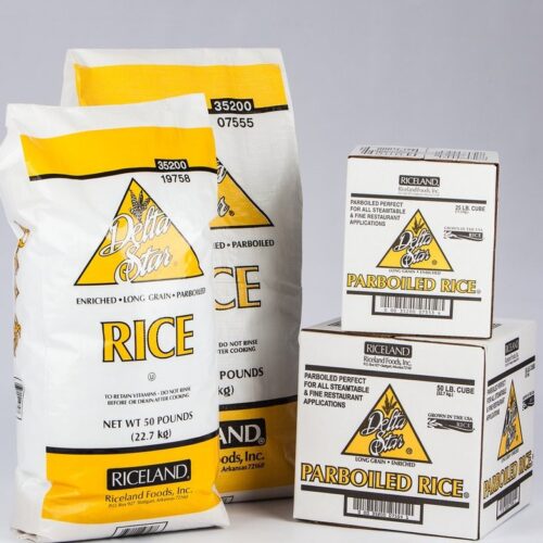 Delta Star Parboil Rice 50lb