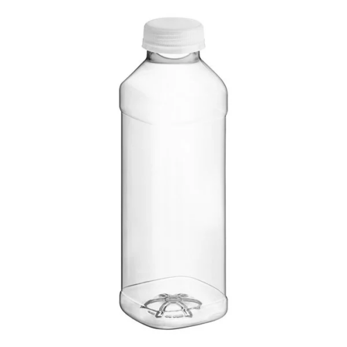 Juice Plastic Bottles PET Clear 16oz 173 count
