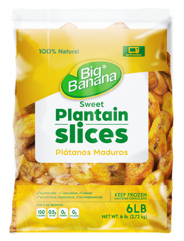 Sweet Plantain Slices 24lb