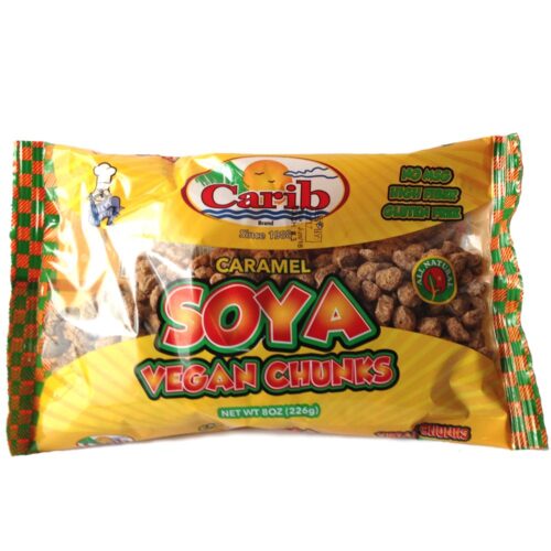 Carib Soya Veggie Chunks Caramel 12x8oz case