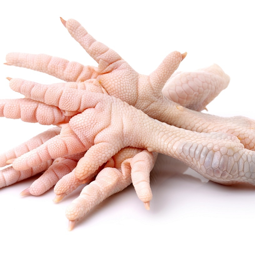 Chicken Feet 4x11lbs Claxton