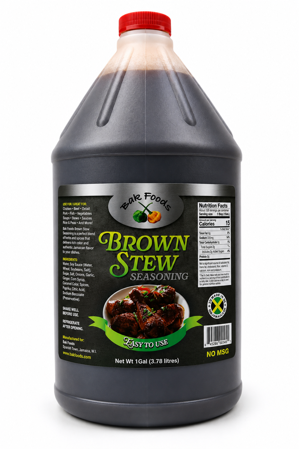 BAK Foods Brown Stew Seasoning 1 Gallon