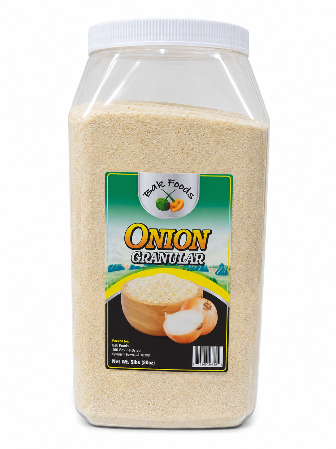 Granulated Onion 5lb Tub
