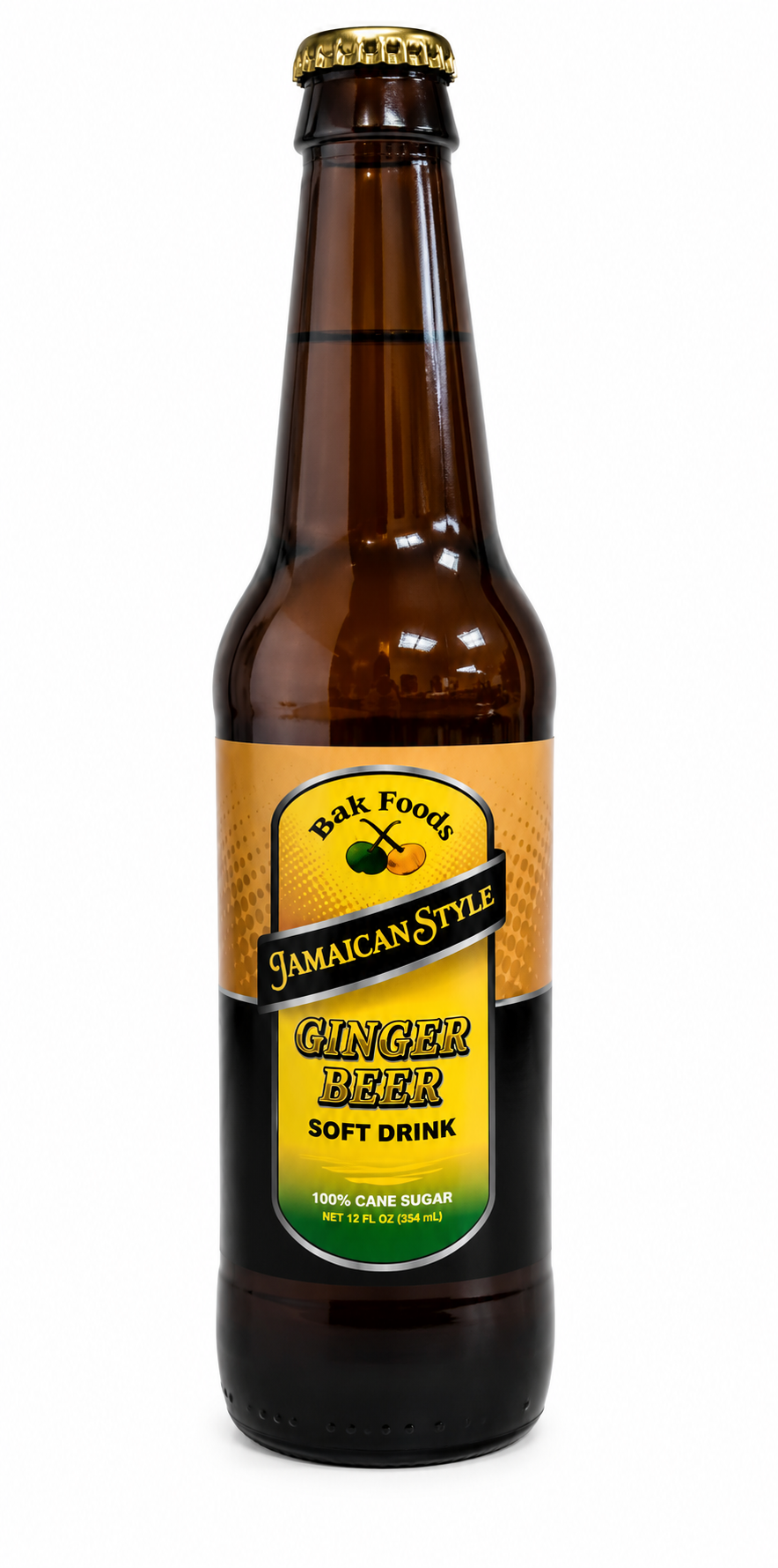 BAK Foods Ginger Beer 12x12oz