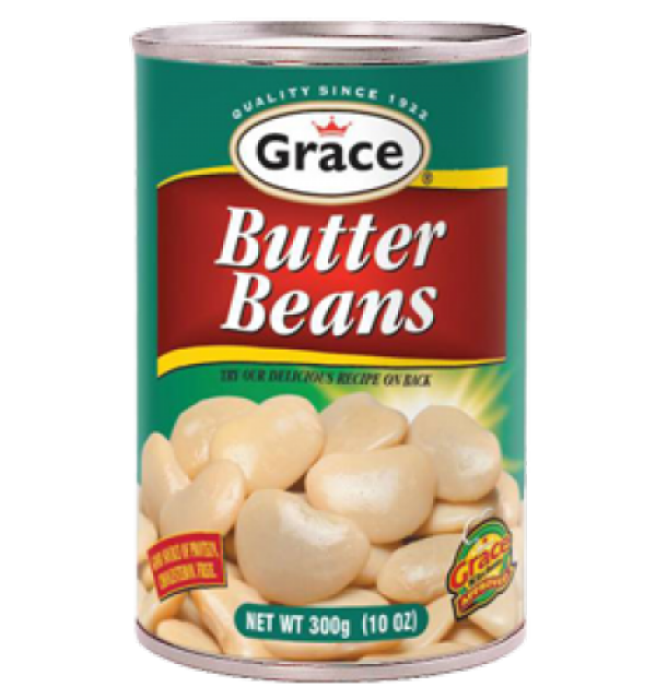 Grace Butter Beans 24x19oz Case