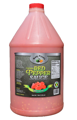 BAK Foods Crushed Red Pepper Sauce 1 Gallon