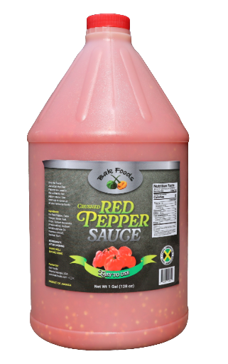 BAK Foods Crushed Red Pepper Sauce 1 Gallon