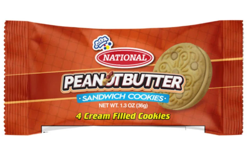 National Peanut Butter Sandwich Cookie 40x36g
