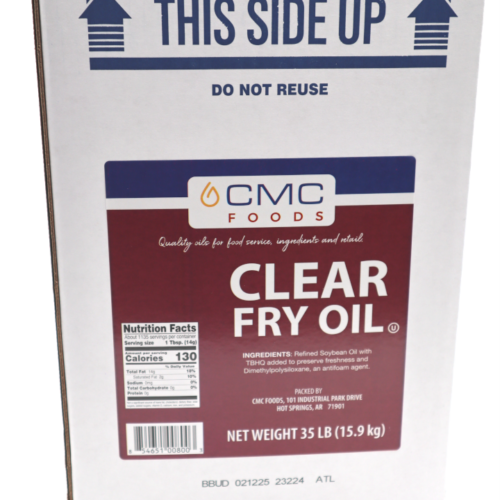 Clear Frying Oil 35lb box