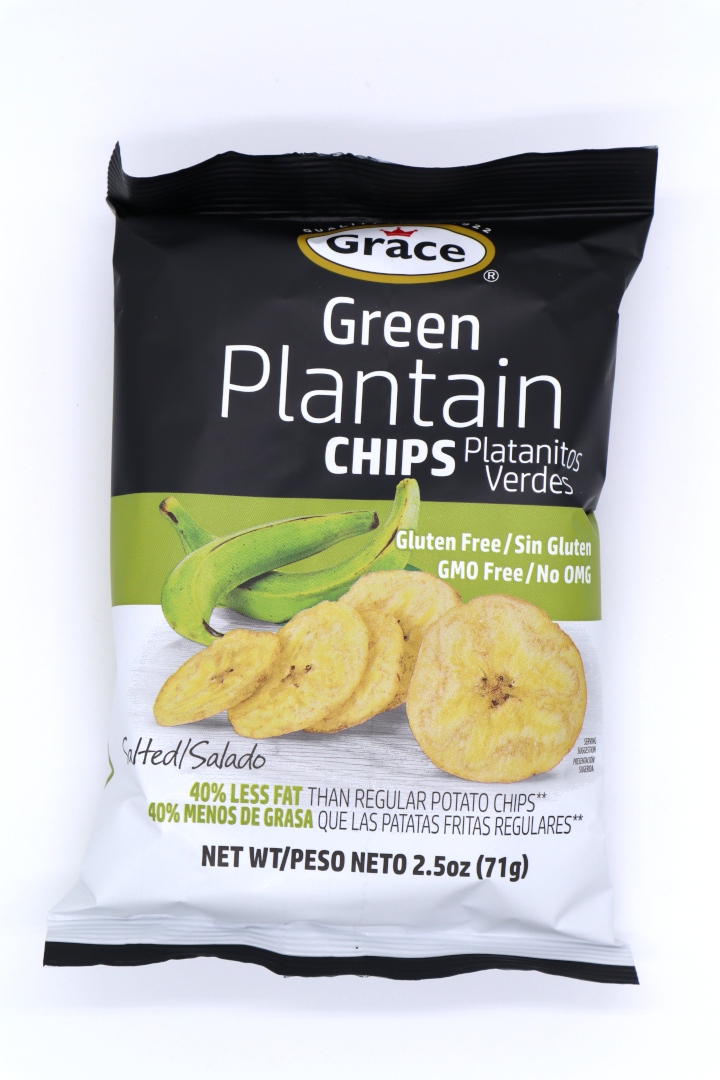 Grace Plantain Chips Salted Case