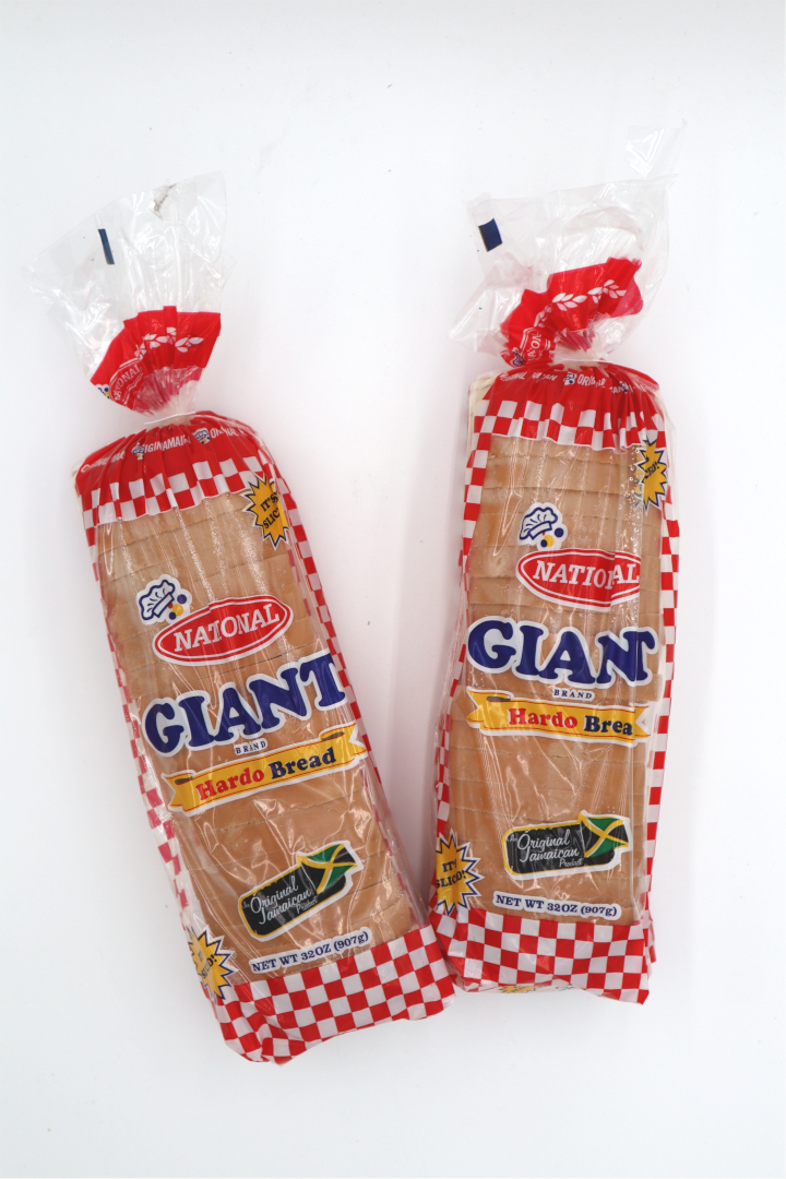 National Hardough Bread White Repack 2x2lb