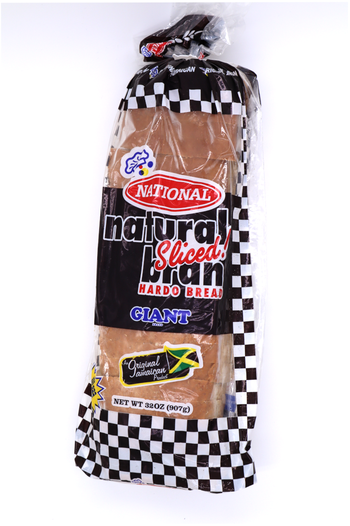National Hardough Bread Bran 10 per case
