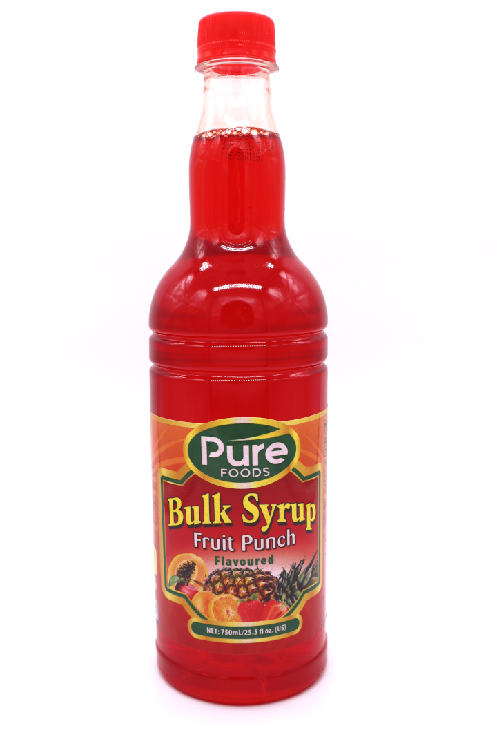 Pure Fruit Punch Syrup 26oz Repack 3 bottles