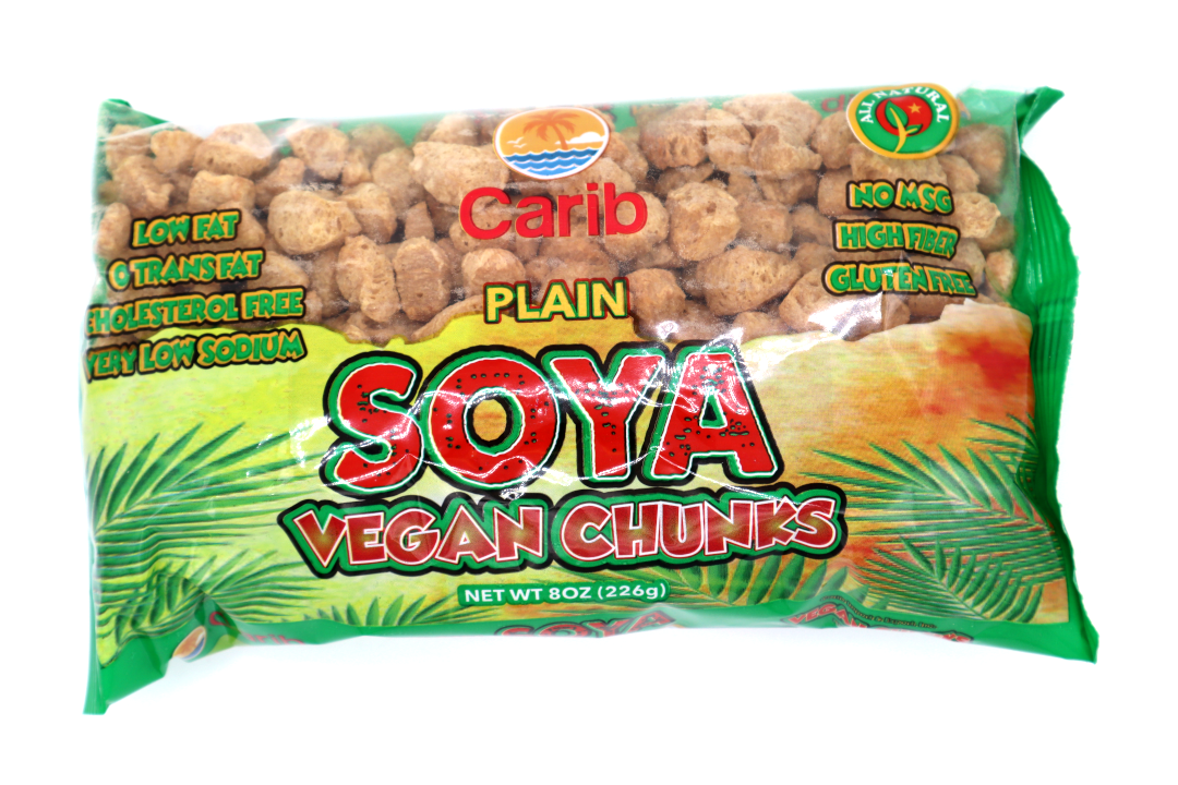 Carib Soya Veggie Chunks 12x8oz case