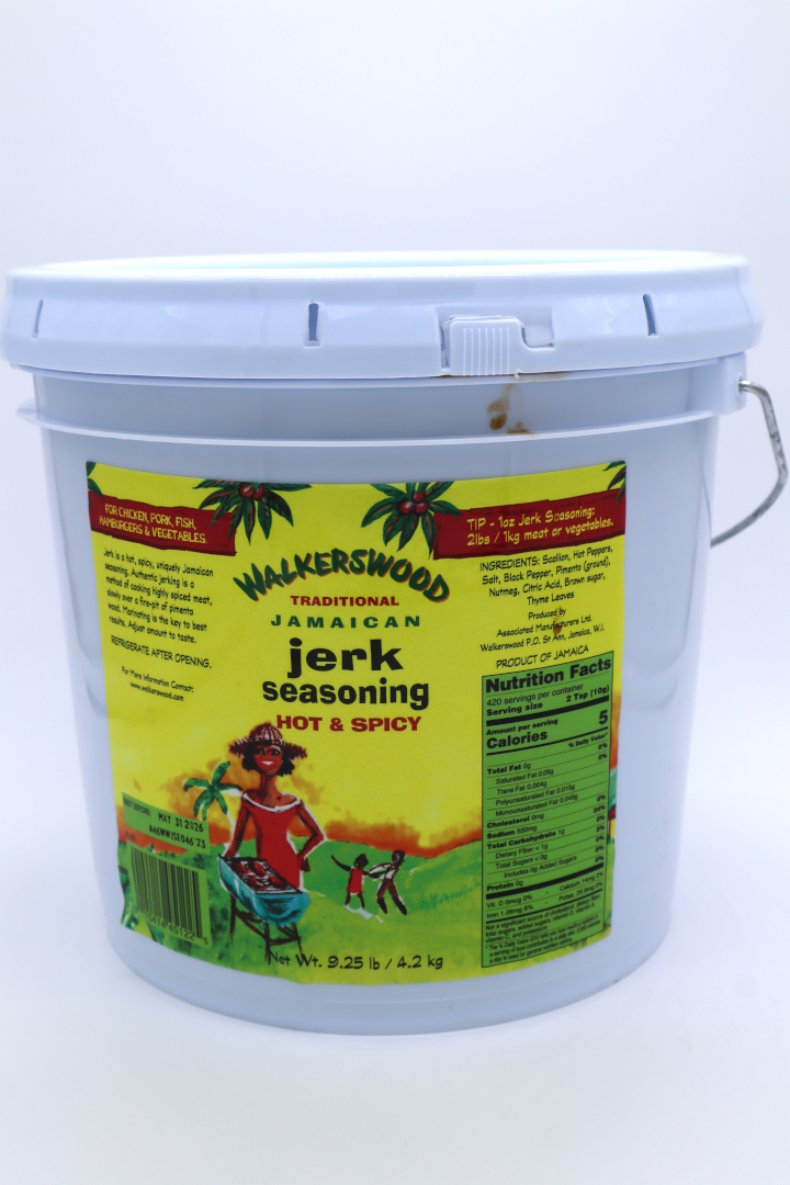 Walkerswood Jerk Seasoning HOT 50lb Bucket
